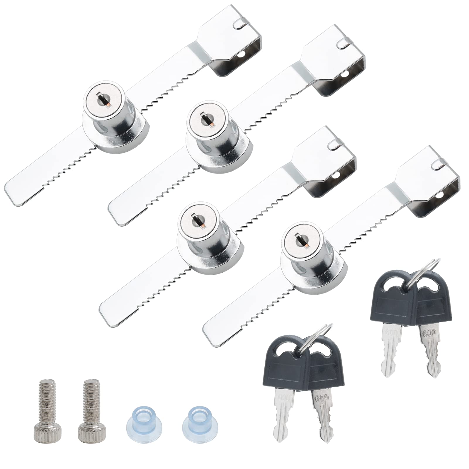 Amazon.co.jp: スライドガラス ドアロック ショーケース ディスプレイ